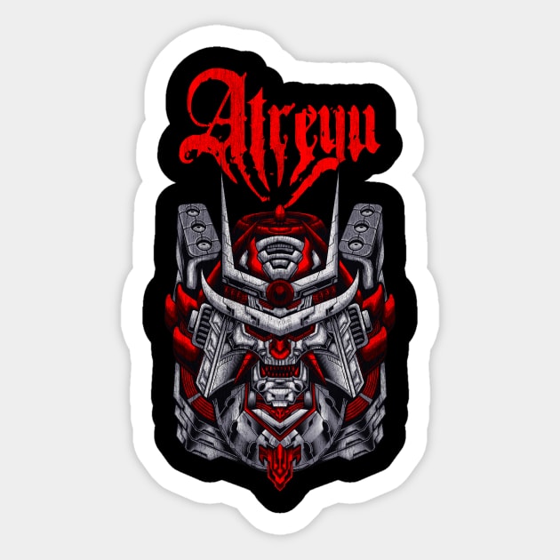 Atreyu Doomsday Sticker by Djokolelono